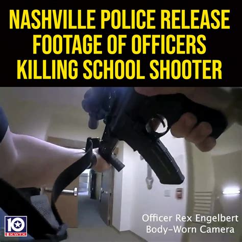 Video shows Nashville police search school, fire at shooter