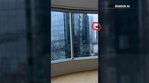 Video shows couch fly through the San Francisco sky