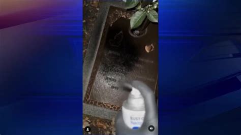 Video shows defacing of tombstone, memorial at Miami gravesite of 2 killed in 2021 crash