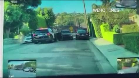 Video shows fleeing driver slam into L.A. County deputy