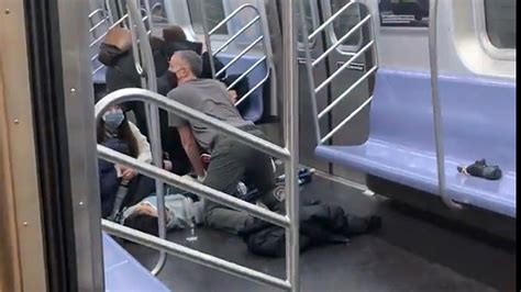 Video shows police shoot man accused in L.A. Metro station attacks