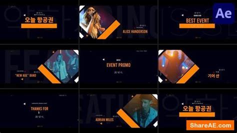 Videohive Flash Music Event Download After Effects Projects Download Free After Effects Templates