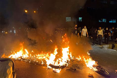 Videos show scattered protests during Iran’s fire festival