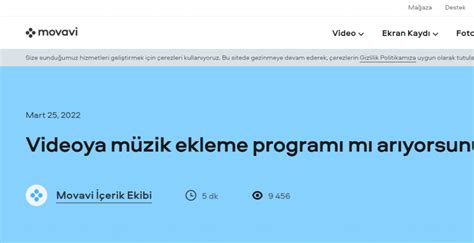 Videoya Müzik Ekleme Programı. 