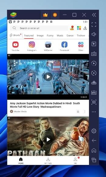 Vidmate for PC BlueStacks  Windows 7