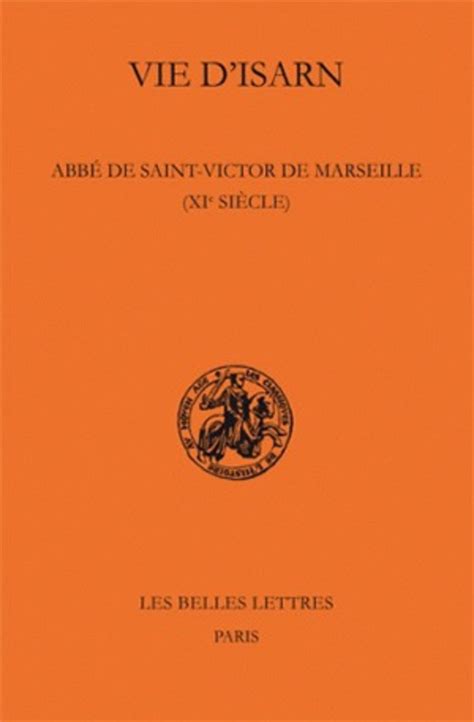 Vie d'isarn, abbé de saint victor de marseille (xie siècle). - Beiträge zur deutschen politik und wirtschaft 1900-1933..