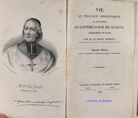 Vie et travaux apostoliques du monseigneur hyacinthe louis de quélen, archevêque de paris. - Certified quality engineer handbook on line.