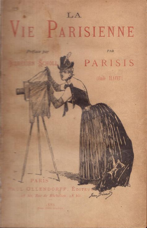 Vie parisienne (1886) par parisis (émile blavet). - Art populaire, travaux artistiques et scientifiques du 1er congrès international des arts populaires, prague, 1928..