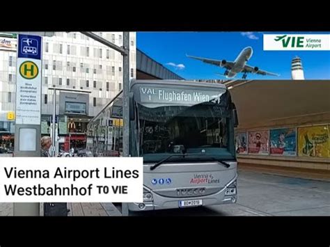 Vienna Westbahnhof to Vienna International Airport bus