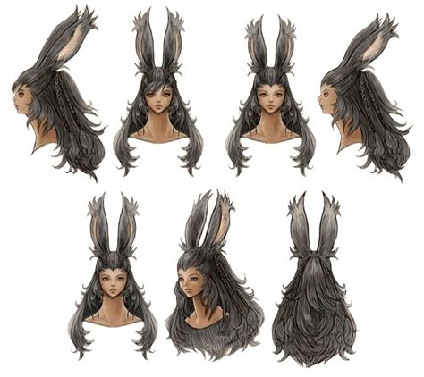 The long hairstyles being stiff bothers me a bit. Always wishing for some physics or at the very least, animation. Viera really needs more hairstyles for sure. It's unfortunate that the Leg/feet aren't like the original but this had to be done because of how gear models are handled. I think it's a good compromise..