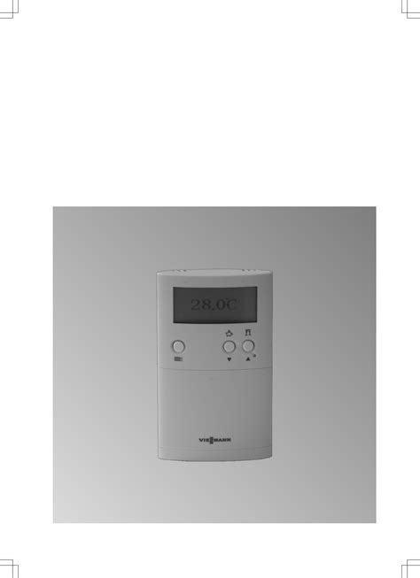 Viessmann Vitotrol 100 UTDB handleidingen. 