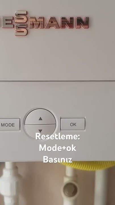 Viessmann kombi resetleme.