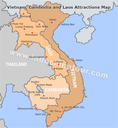 Vietnam   laos   cambodia map. - Ebook practical guide to injection moulding.