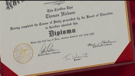 Vietnam veteran receives high school diploma after 54 years