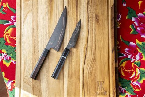 Vietnamese chef knife.  Valid&eacute;s par des chefs Viet Knife souhaite faire d&eacute;co...