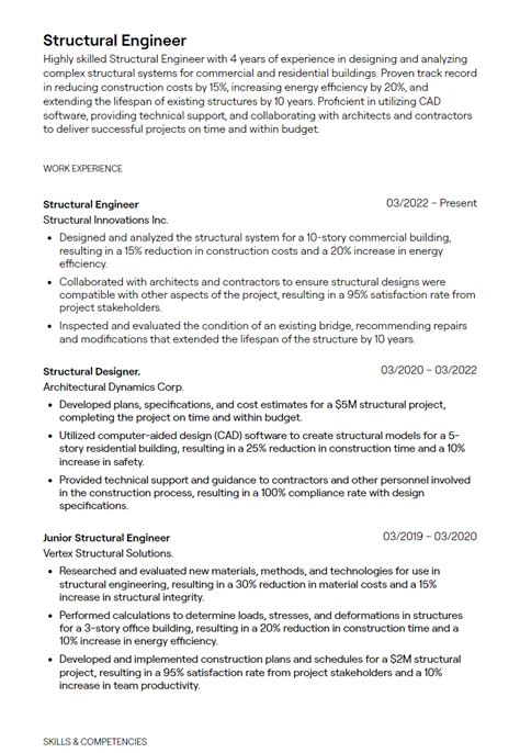 View Structural Engineer Resume Example Images EX Resume