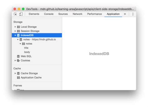 View and change IndexedDB data - Chrome …