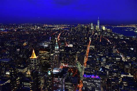 View from the Top of the Empire State Building Photograph by Clint