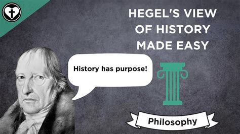 View of hegel about history is linear