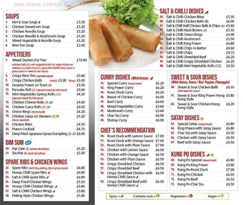 View the Menu of Aroma-Hut-Chinese-Takeaway in Cambuslang …