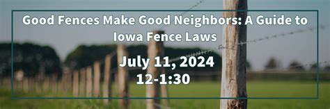 Viewing a thread - Iowa fence laws