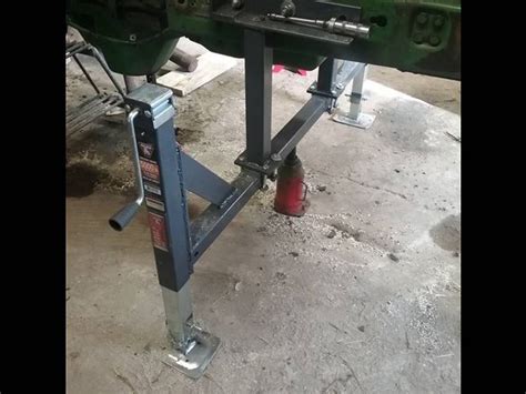 Viewing a thread Tractor splitting stands Homemade tractor