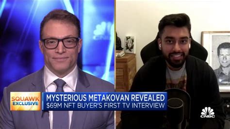 Vignesh Sundaresan, known as MetaKovan, on paying $69 million ... - CNBC