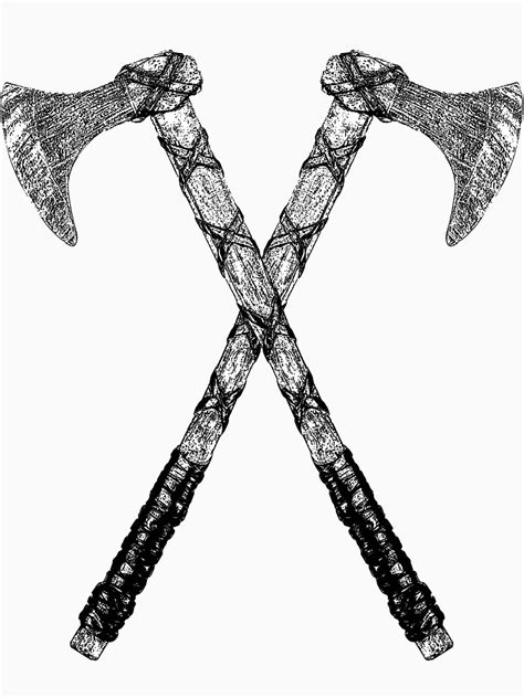 Viking Axe Drawing