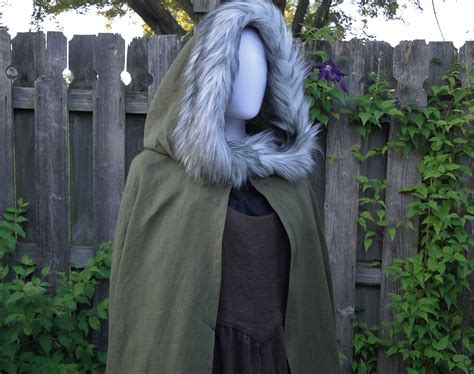 Viking Fur Cape - Etsy