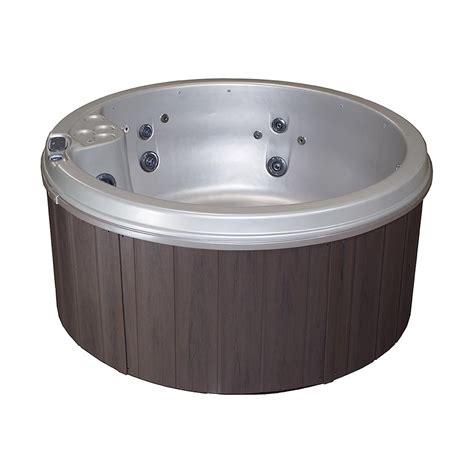 Viking hot tub. The Viking round hot tub is a classic and provides plenty of room to stretch out or invite a crowd. With plenty of hydrotherapy jets there’s not a bad seat in the house. Viking 3 Features. Explore our innovative hot tub features. Advanced Hydrotherapy System. 
