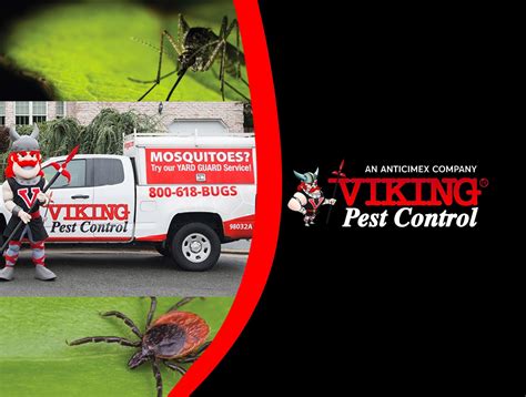 Viking termite and pest. Viking Pest offers expert treatment designed to efficiently control and prevent pests from invading your home or business in Mountainside, NJ. Don’t wait to take care of the pests on your property, let the experts diagnose and treat your pest problem. Call Viking today at 800-618-2847 for your FREE and NO OBLIGATION estimate or schedule ... 