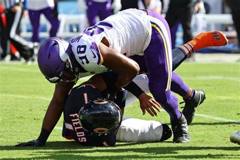 Vikings pass rusher D.J. Wonnum was ‘going to get to the end zone one way or another’