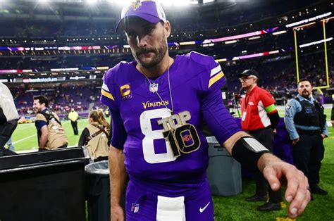 Vikings quarterback Kirk Cousins and the pursuit of perfection