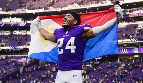Vikings safety Cam Bynum reps his roots with football camp in the Philippines