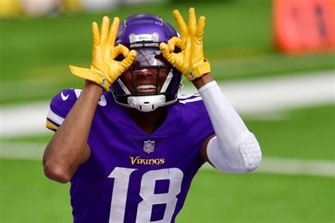 Vikings star Justin Jefferson downplays contract talks: ‘My focus is on playing football’