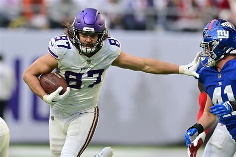 Vikings tight end T.J. Hockenson says ear infection has kept him out of practice