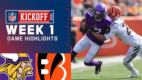 Vikings vs. Bengals Week 1 Highlights NFL 2024 - YouTube