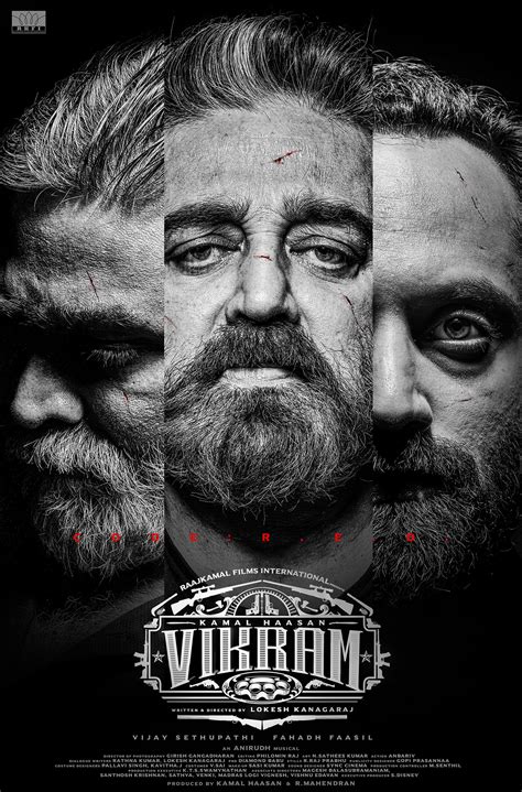 Released June 2nd, 2022, 'Vikram' stars Kamal Haasan, Fahadh Faasil, Vijay Sethupathi, Narain The PG-13 movie has a runtime of about 2 hr 54 min, and received a user score ….