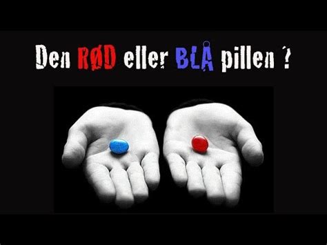 Vil du ha den rød eller blå pillen? Christian Paaske: Blogg