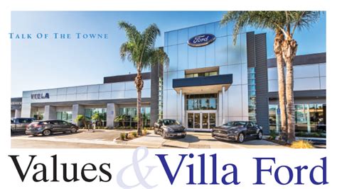 Villa ford. Services Offered. While we hope that you’ll take advantage of our current mobile services, please understand that some repairs are better suited to be done at the Villa Ford of Orange dealership. We do not currently offer all of our services for mobile work, but please refer to the list below to see which services we do cover: Stay home and ... 