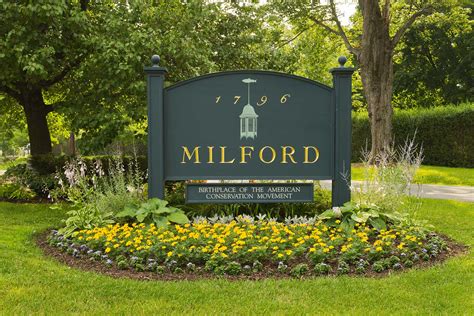 Village of milford. Milford is a village in Oakland County in the U.S. state of Michigan. The population was 6,175 at the time of the 2010 census. The village is located within Milford Township. The village is known for being the home of the Milford General Motors Proving Ground. Geography. 