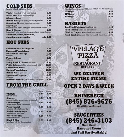 Village pizza saugerties. Things To Know About Village pizza saugerties. 