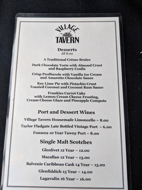 Village tavern kennebunk menu. On March 9, Village Farms will be reporting latest earnings.Wall Street predict expect Village Farms will report losses per share of $0.063Track V... Village Farms is presenting Q4... 