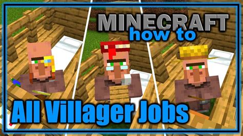 Villager wont accept job. Villagers link to beds and won't take a job unless they have one. You will need 1 bed per villager. They do not need to be able to access this bed though, they only need to be linked to it.... 