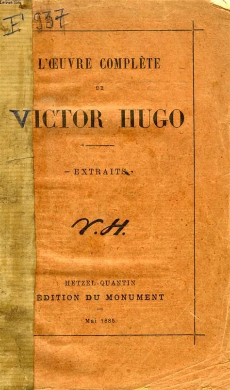 Villequier dans la vie et l'oeuvre de victor hugo. - Mocho y el espantapájaros, y otros cuentos [por] álvaro yunque..