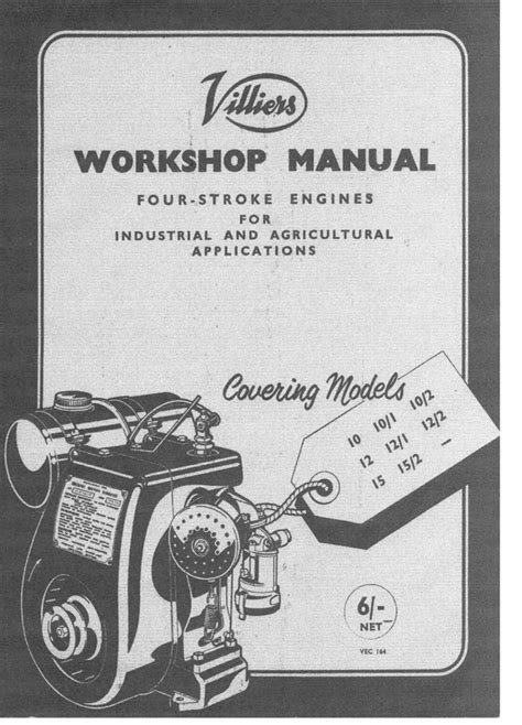 Villiers stationary engine 10 12 15 workshop manual. - Konica minolta bizhub 423 service manual.