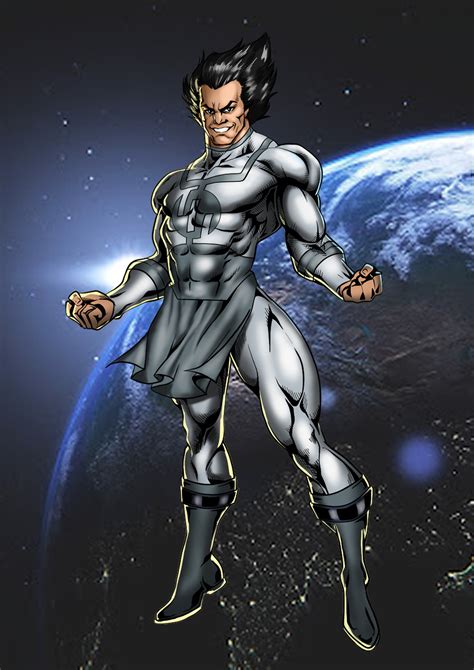 Viltrumite oc. I was taller at my full height, standing at 6'6 and built like Dwayne Johnson. Oddly enough my face grew into a young Denzel Washington. So I was a handsome brother if I do say so myself. I took on the name Atlas here. It struck fear into the heart of Evil and hope into the heart and minds of the oppressed. I had earned the right to be cocky ... 