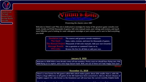 People have been using Vimm’s Lair to download game roms easily since 1997. Vimms is #1 on our list for downloading roms and emulators and feels like one of the few safe rom sites available. While the site’s UI looks like something out of the late 90s/early 2000s, it serves its purpose well. Vimm’s Lair is broken up into different sections:. 