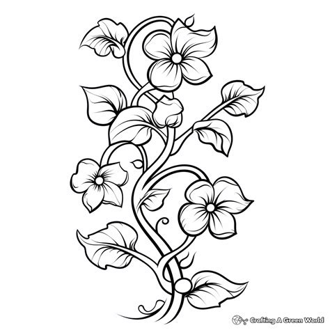 Spring Coloring Templates