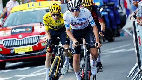 Vingegaard keeps yellow jersey at Tour de France as Poels soloes to victory in 15th stage